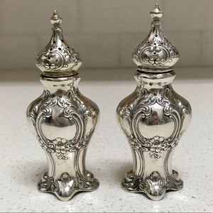 GORHAM STERLING SILVER SALT AND PEPPER SHAKERS